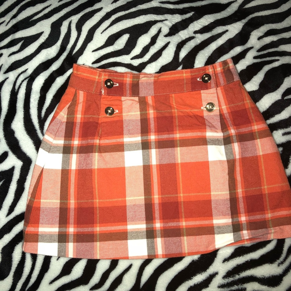 Janie and Jack Plaid Skirt